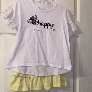 Girls matching outfit size 10 by Freestyle